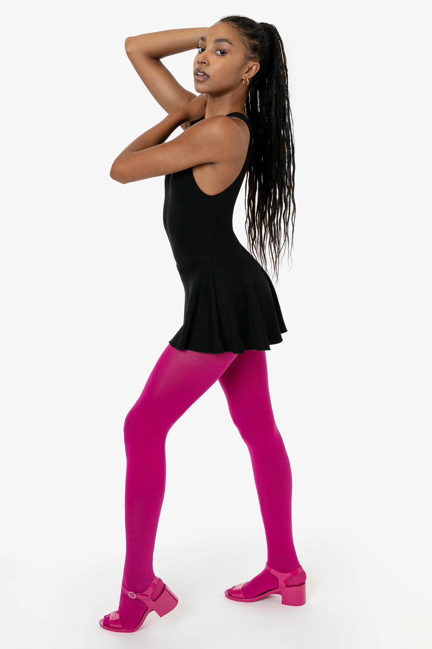 PON413 - Ponte Boatneck Ballerina Skirted Leotard - Image 11