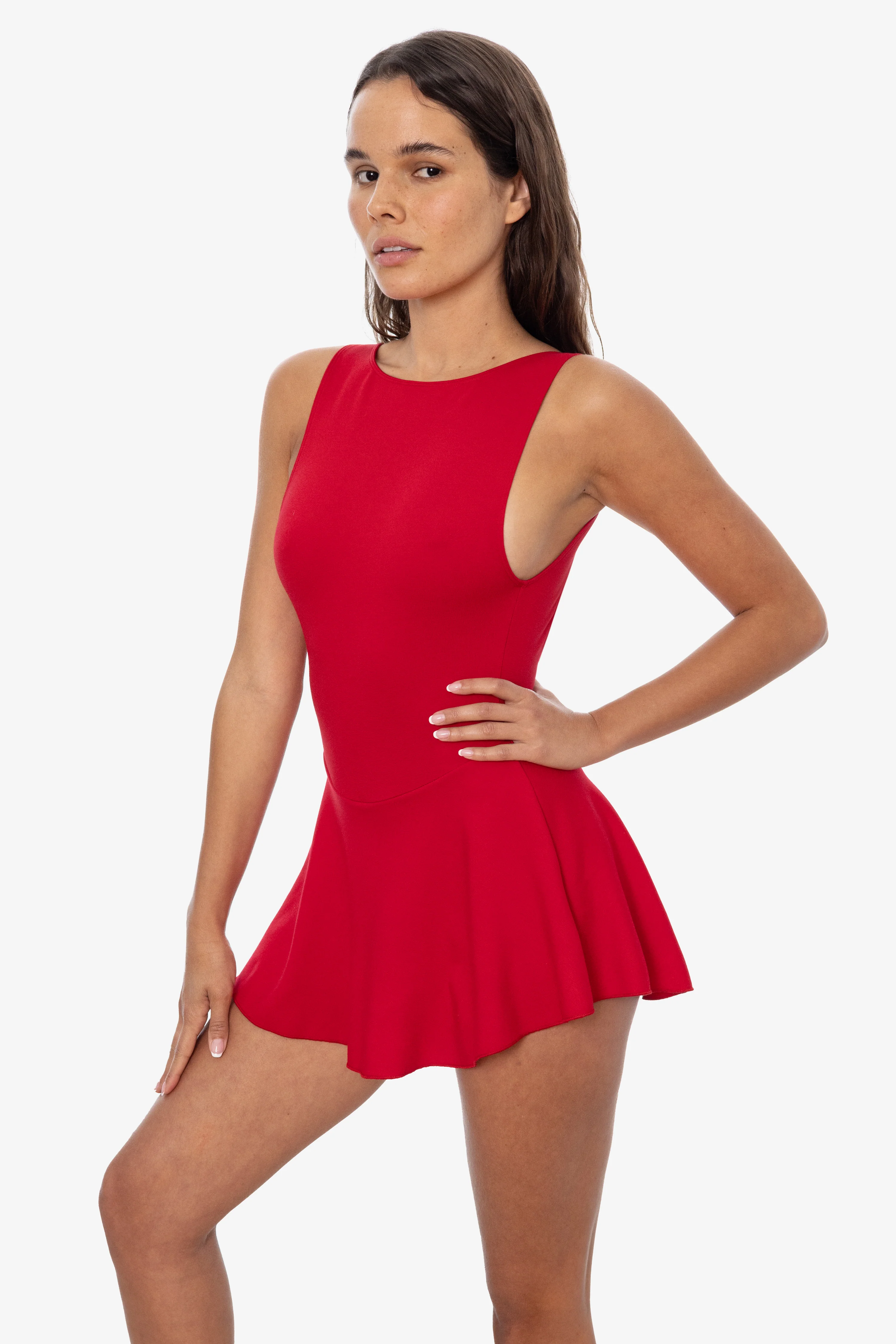PON413 - Ponte Boatneck Ballerina Skirted Leotard - Image 15