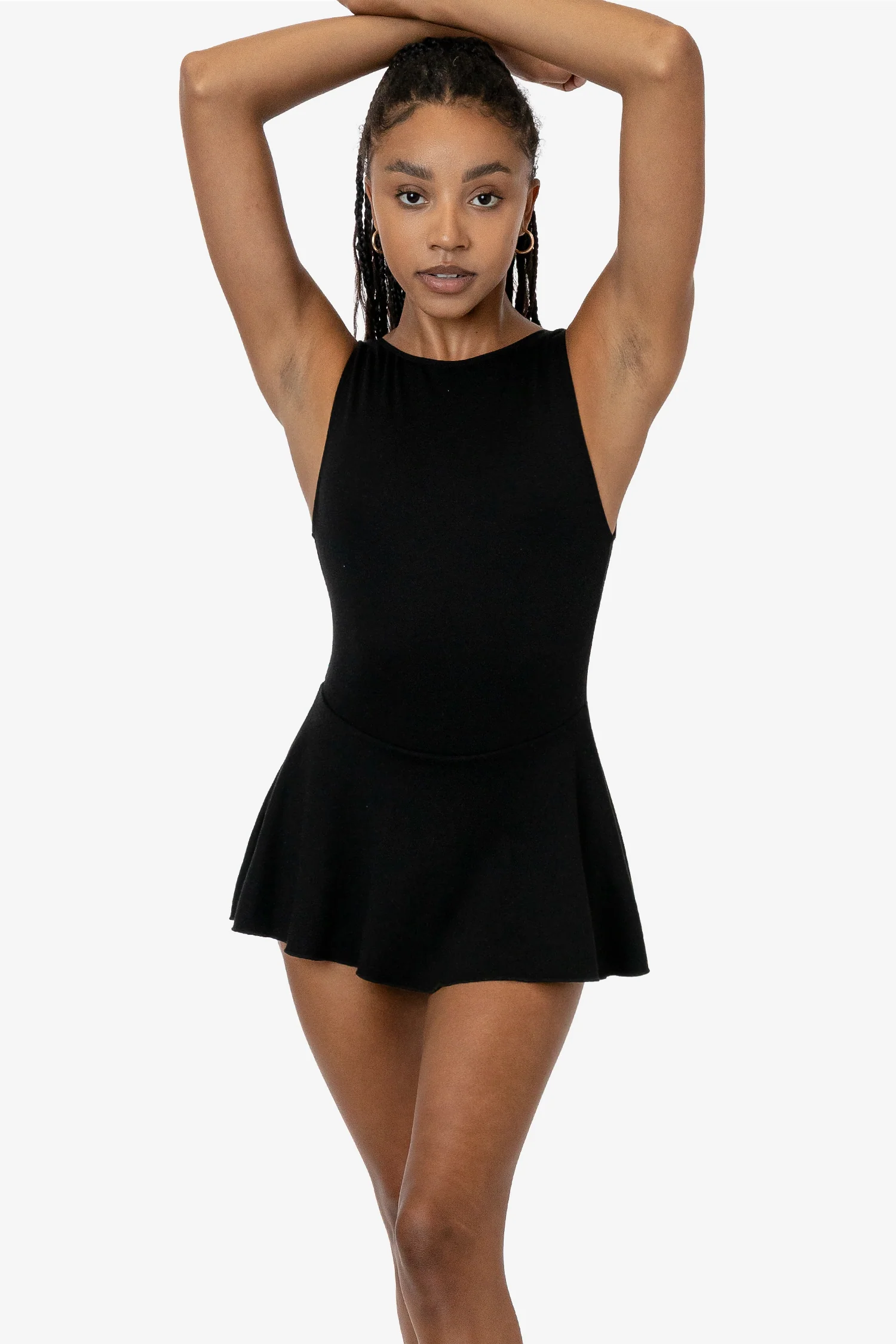 PON413 - Ponte Boatneck Ballerina Skirted Leotard - Image 6