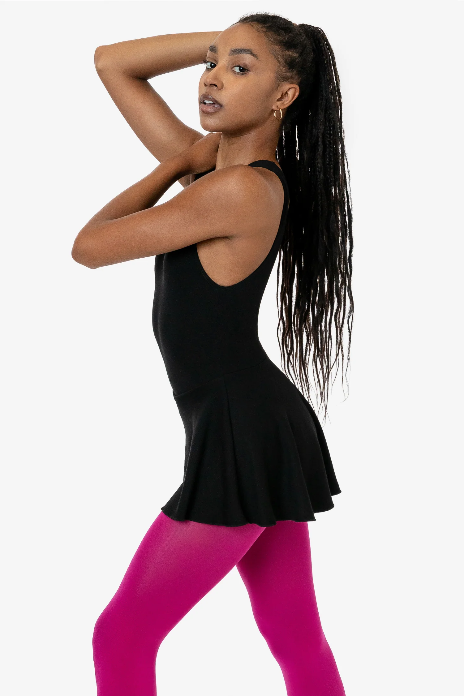 PON413 - Ponte Boatneck Ballerina Skirted Leotard - Image 8