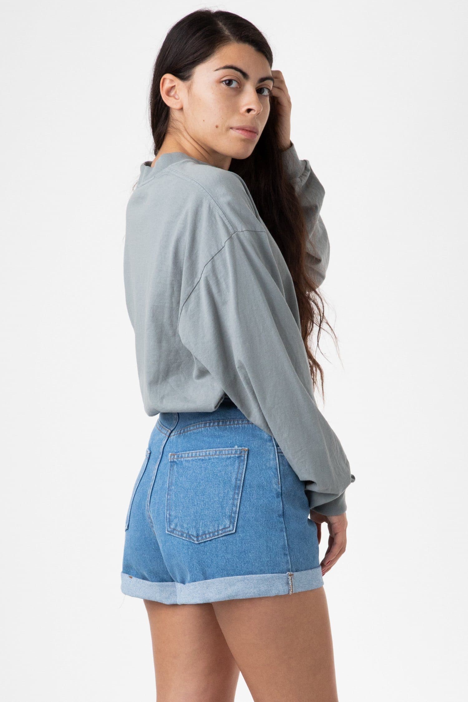 RDNW05 - Denim Loose Cuff Short - Image 11