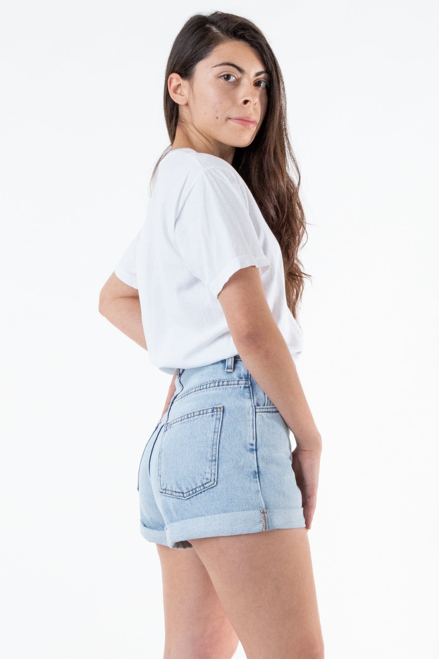 RDNW05 - Denim Loose Cuff Short - Image 3