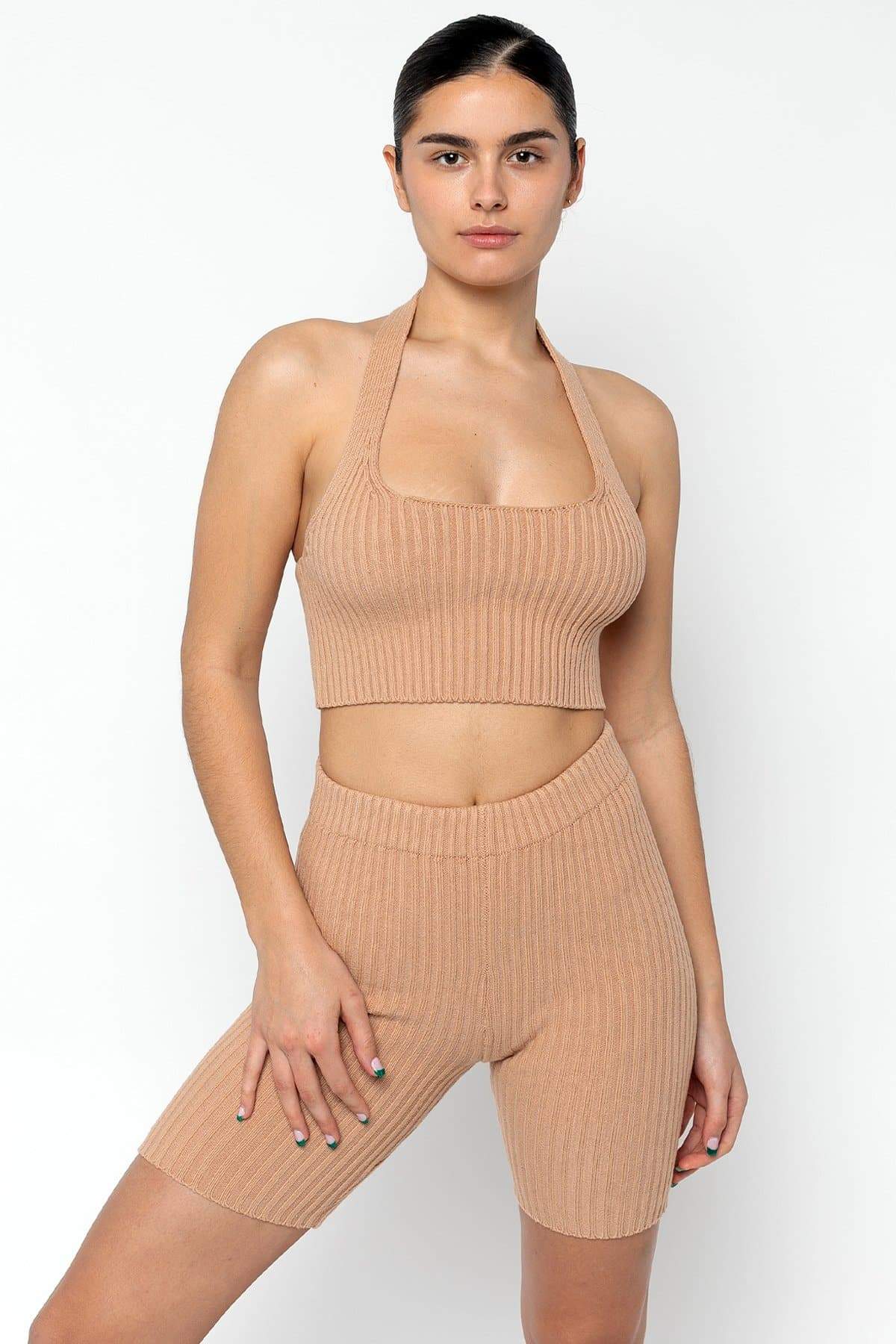 RFK52 - Ultra Heavy Knit Ribbed Bike Shorts - Image 9
