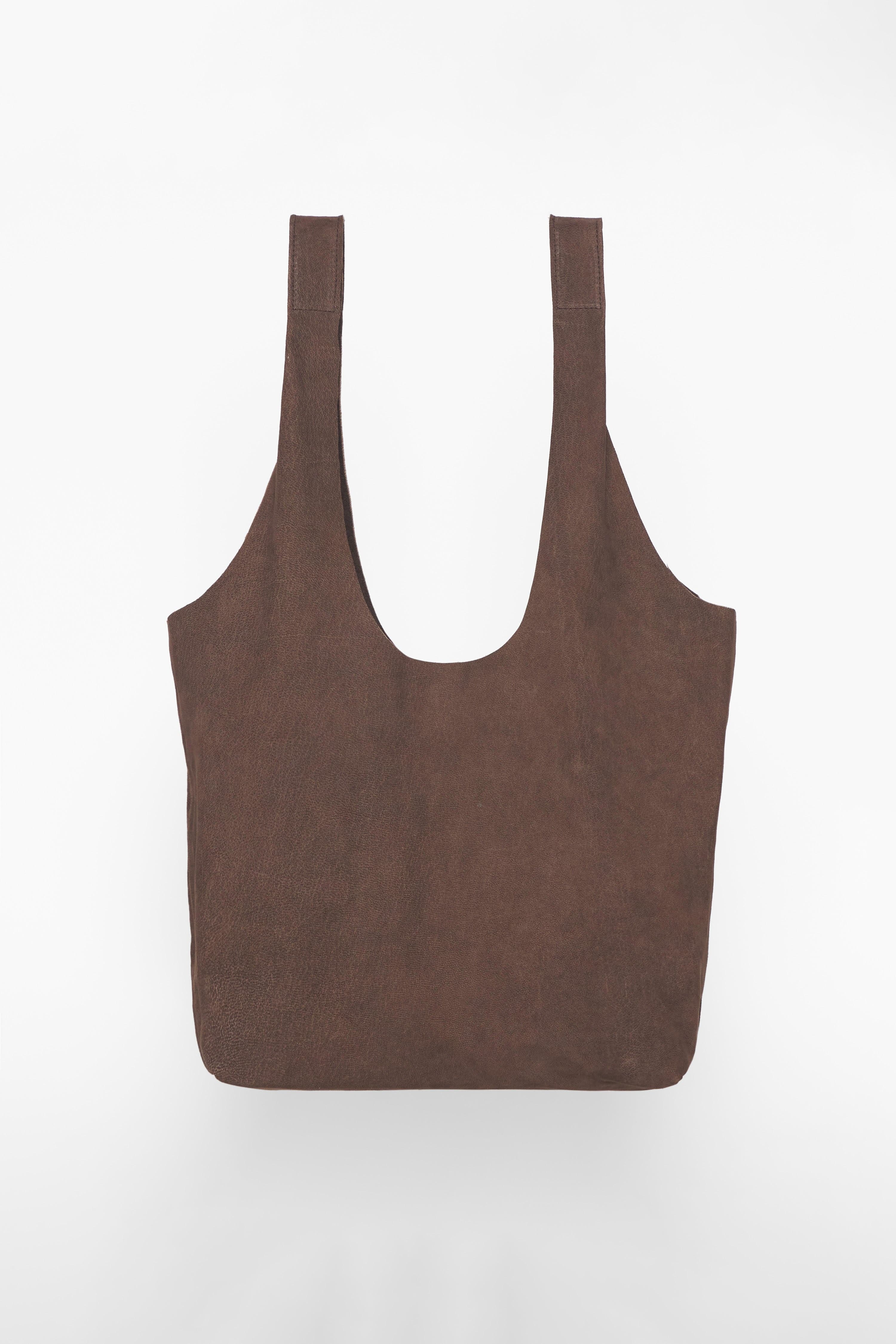 RLH3406 - Monochromatic Leather Shopping Bag - Image 7
