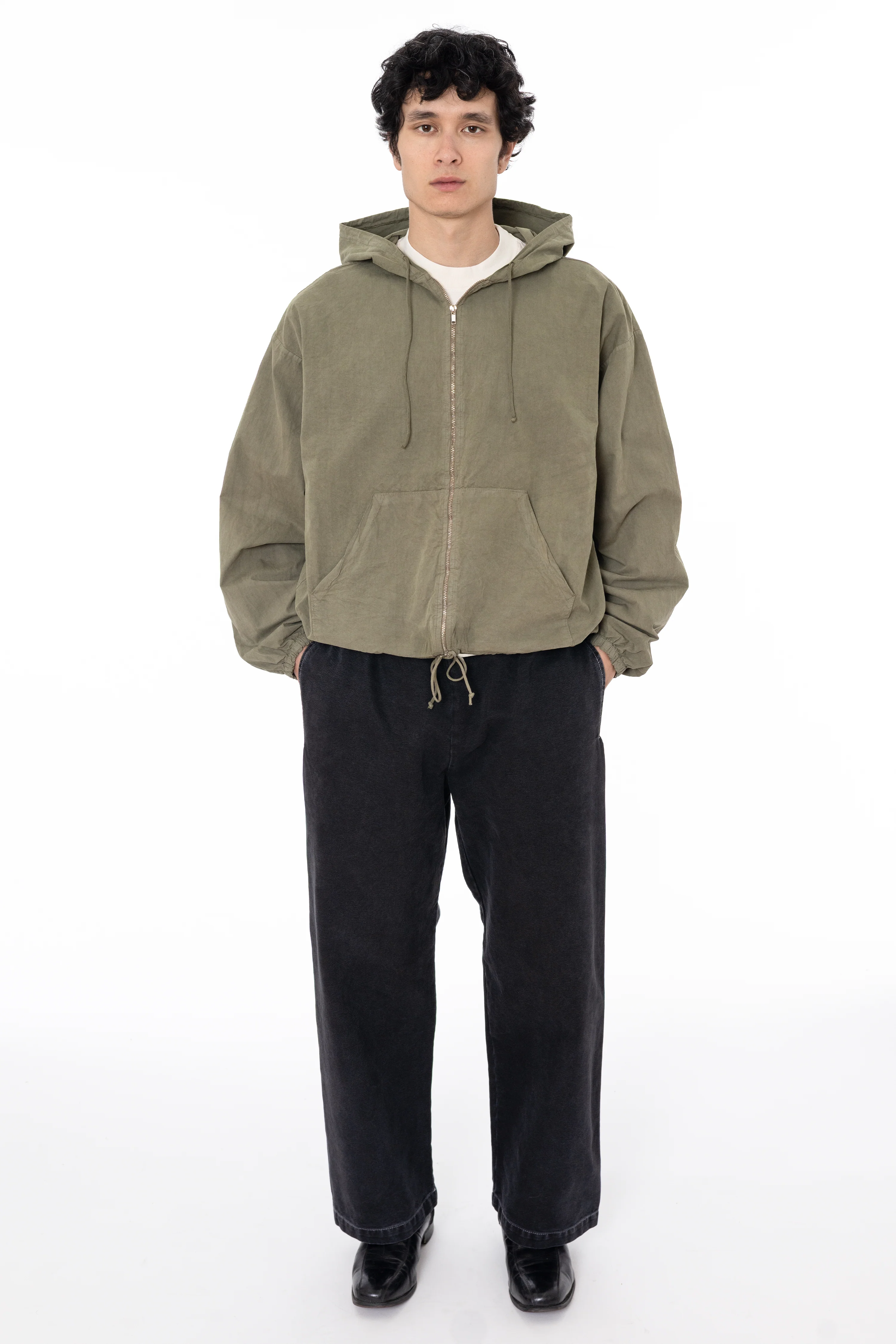 RJC410GD - Cotton Poplin Zip-Up Hooded Jacket - Image 12