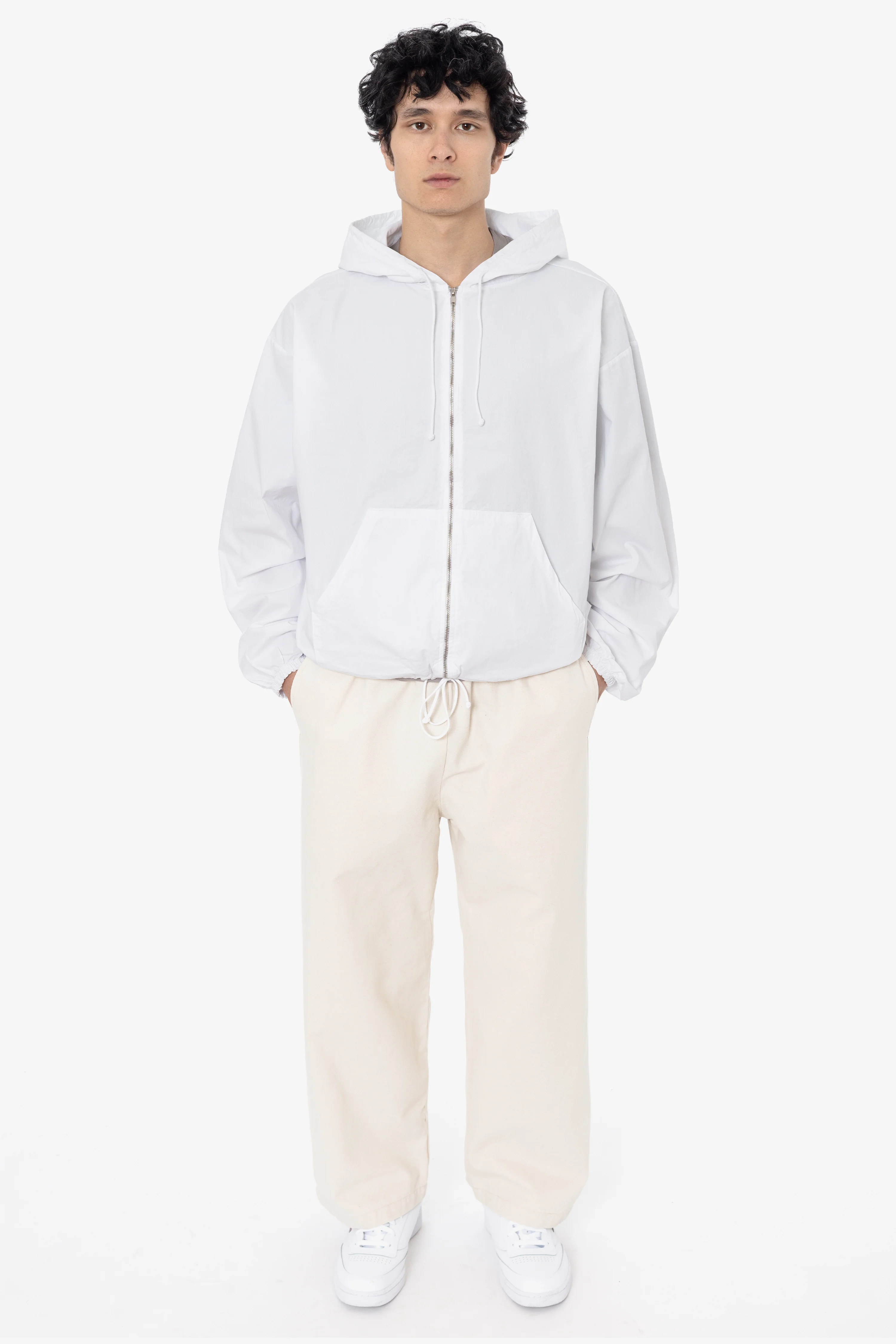 RJC410GD - Cotton Poplin Zip-Up Hooded Jacket - Image 15