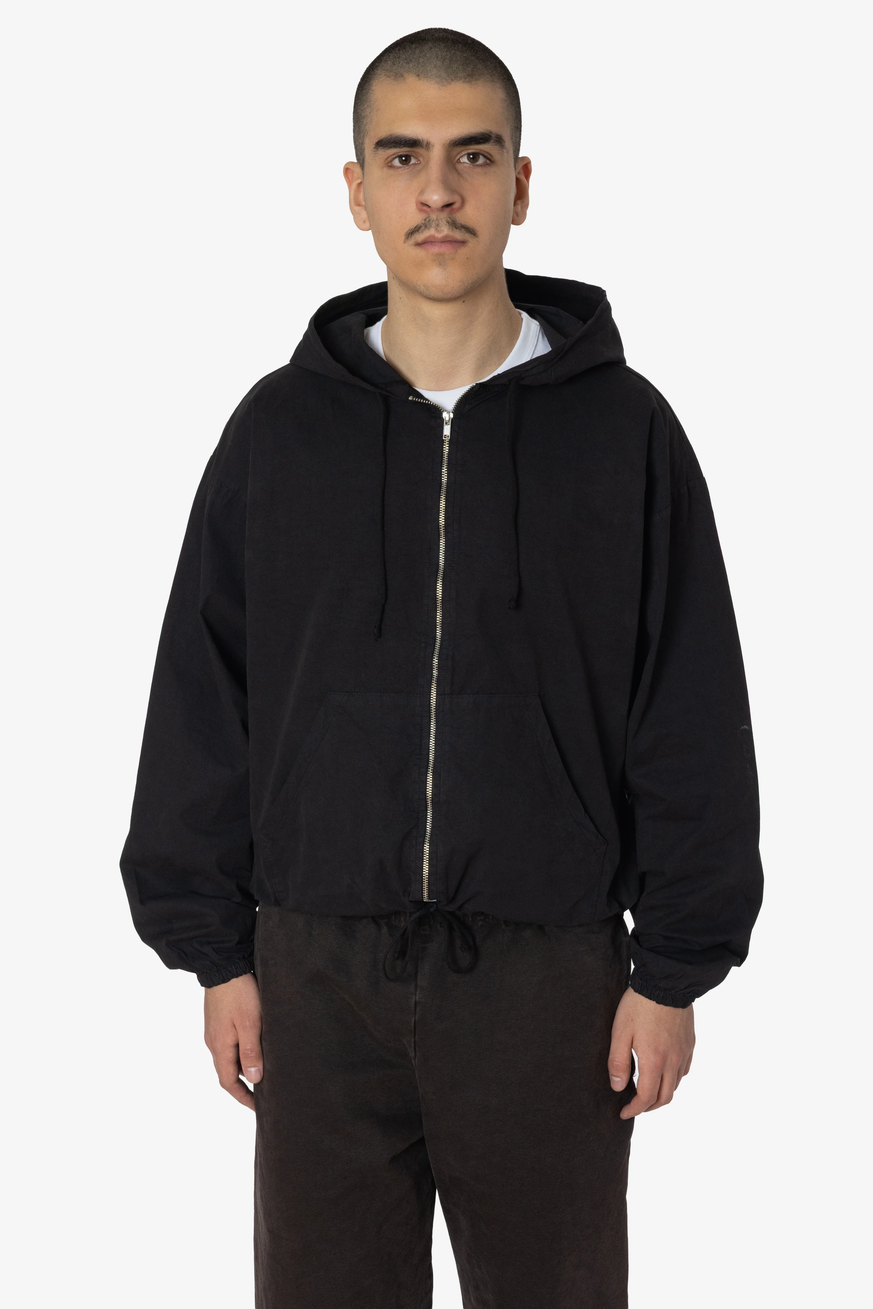 RJC410GD - Cotton Poplin Zip-Up Hooded Jacket - Image 31