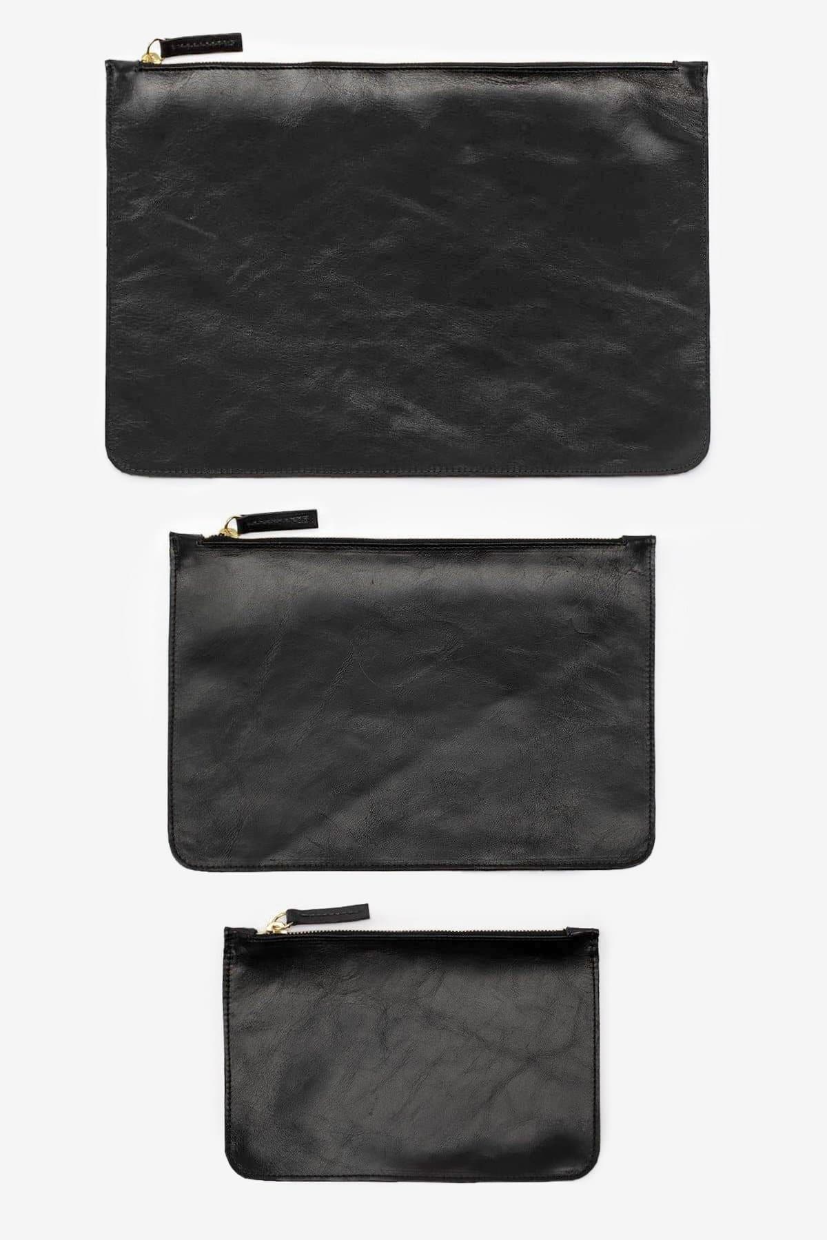 RLH3412 - Medium Leather Zip Pouch - Image 7