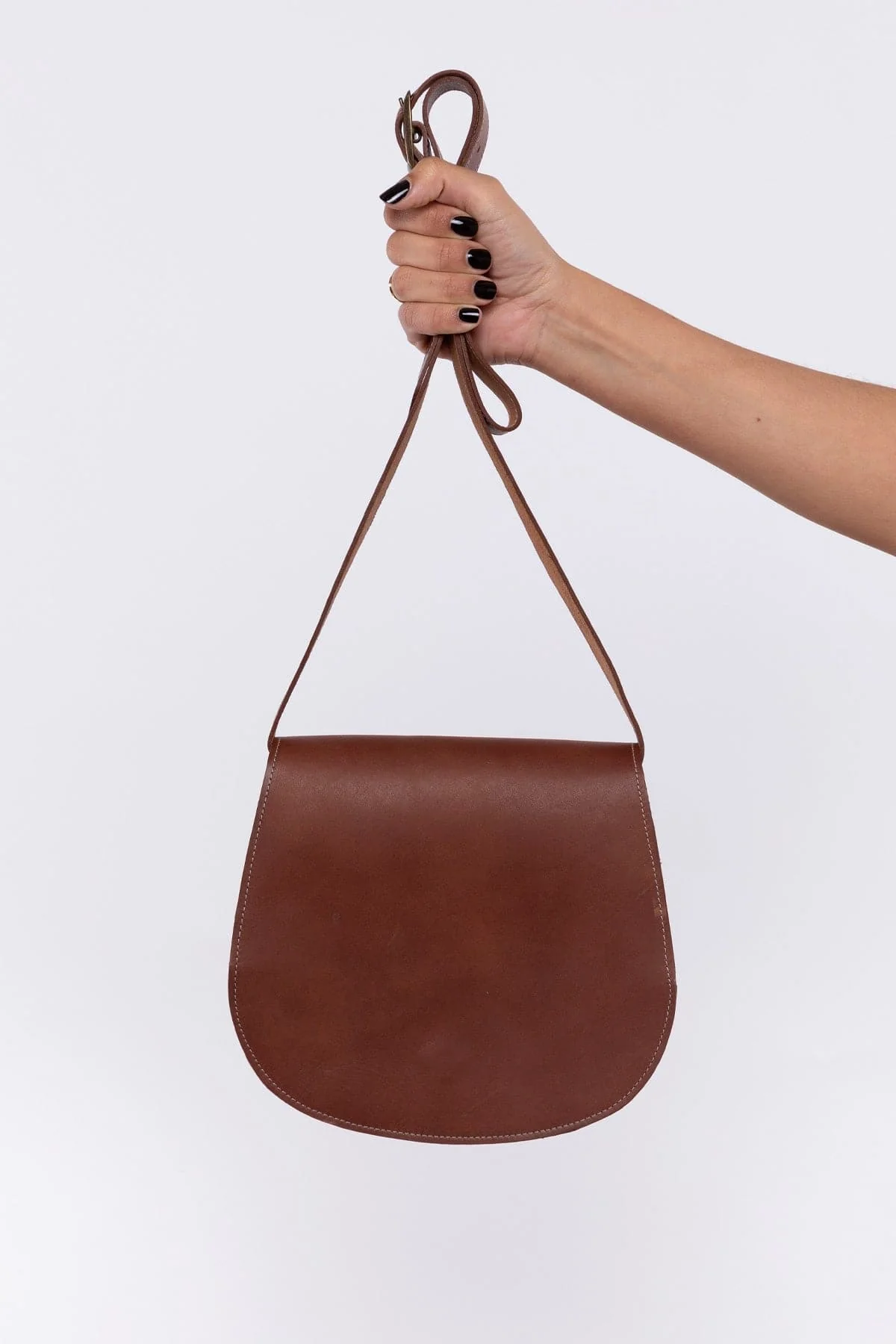 RLH3453 - Classic Leather Saddle Bag - Image 59