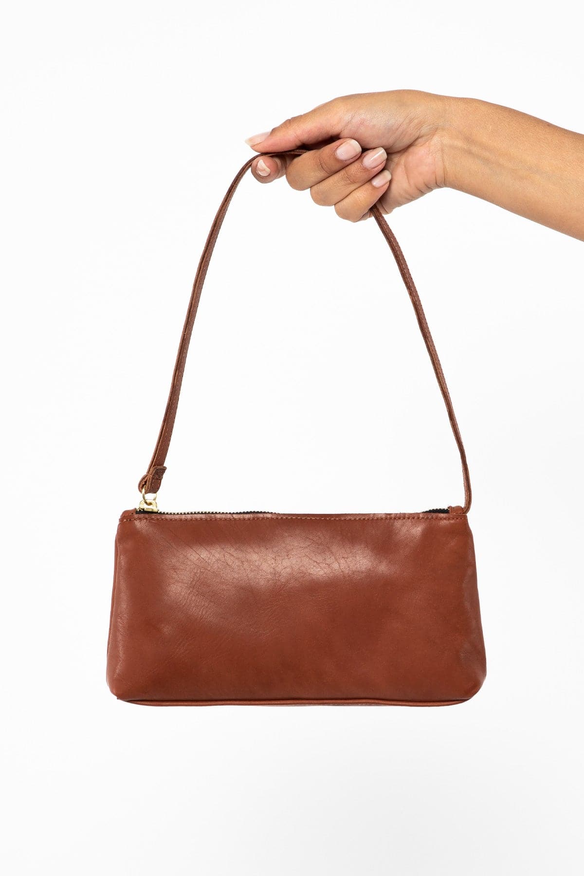 RLH3468 - Leather Zip Pochette - Image 10