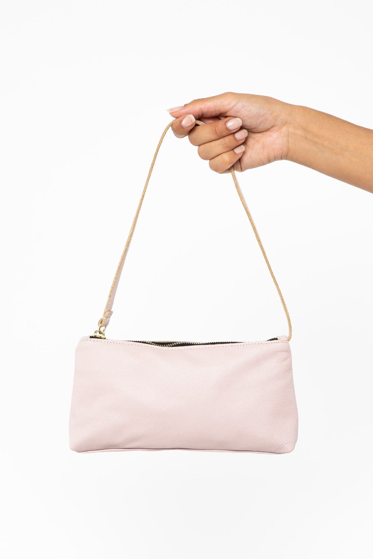 RLH3468 - Leather Zip Pochette - Image 14