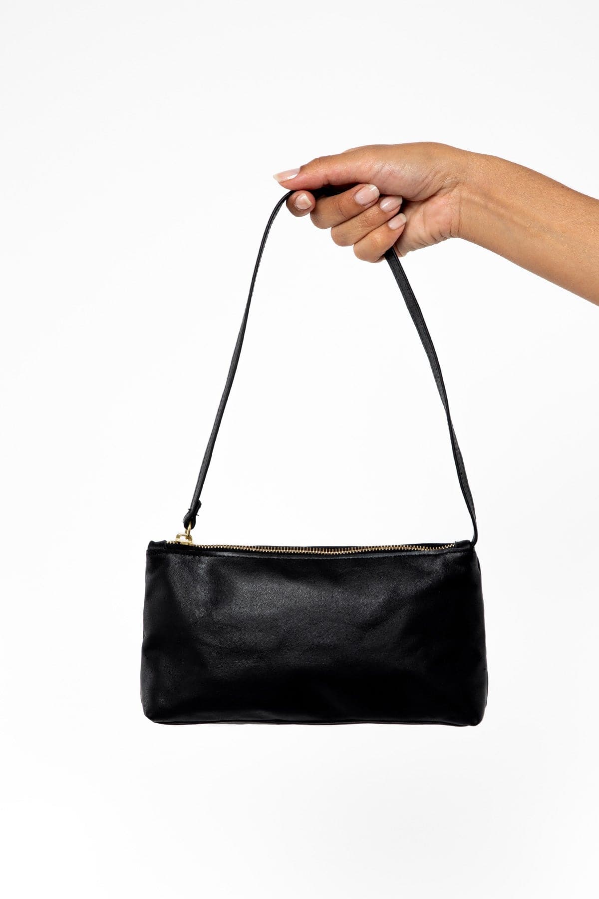 RLH3468 - Leather Zip Pochette - Image 8