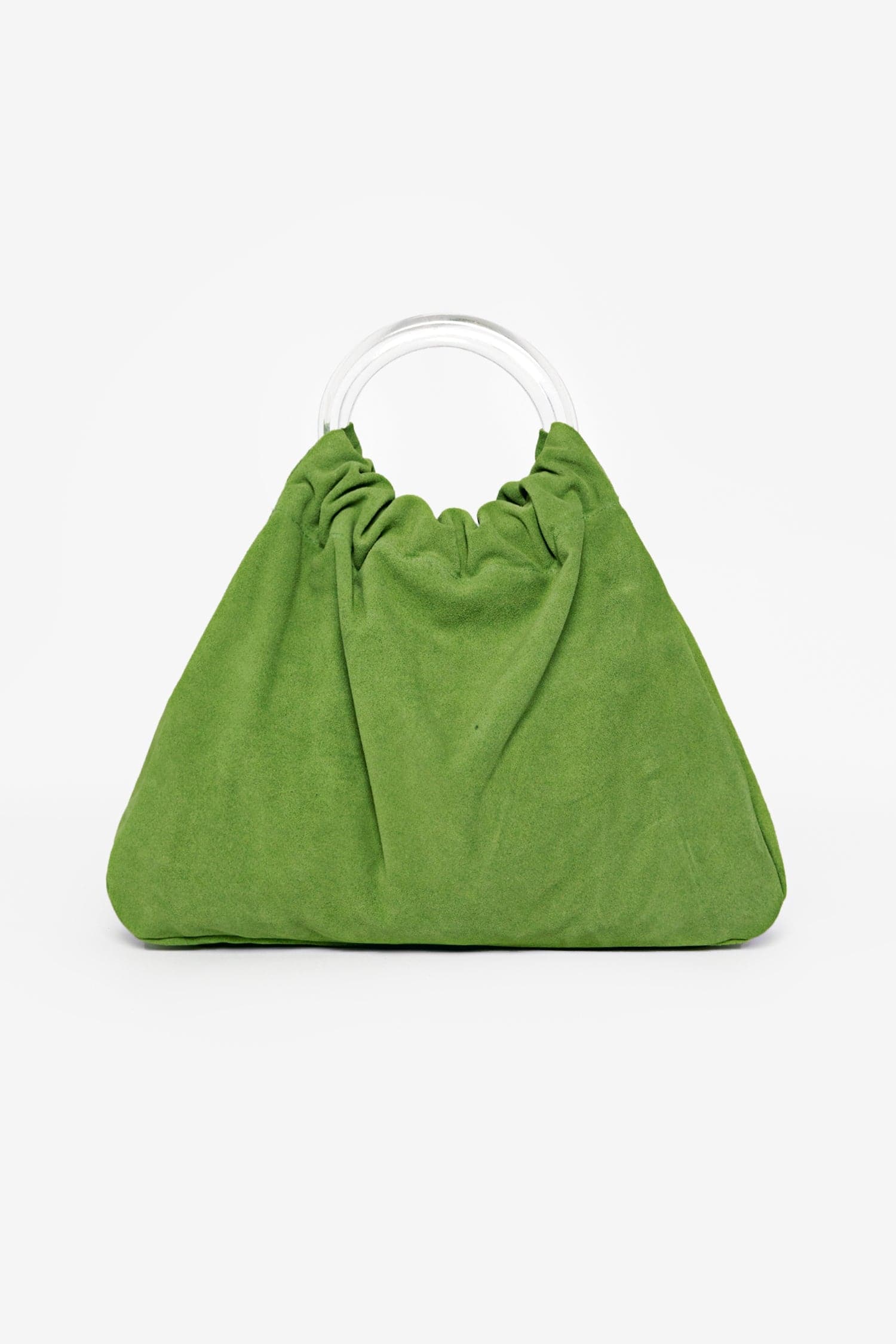 RLH3480 - Suede Acrylic Ring Bag - Image 2
