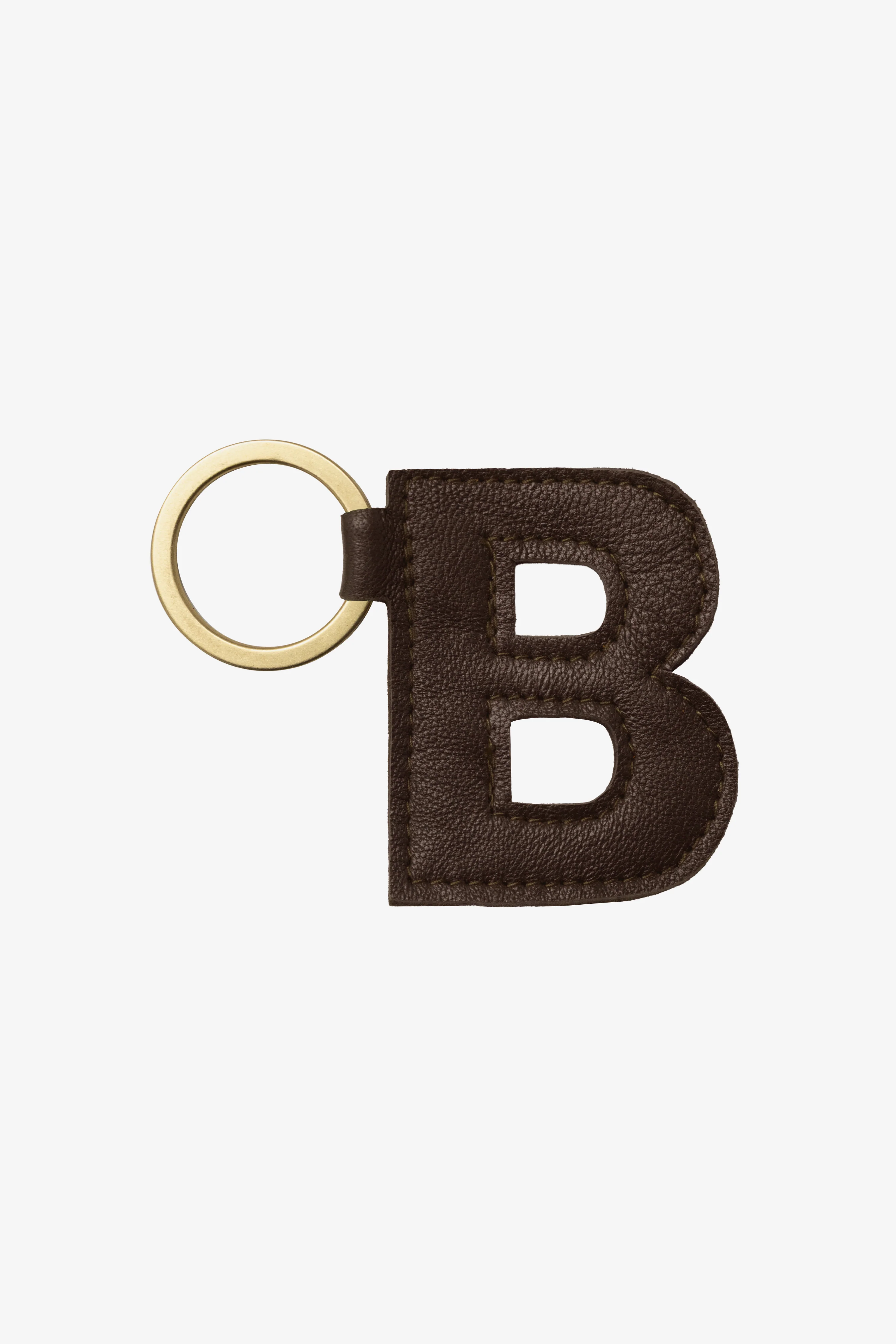 RLH520 - Leather Alphabet Keychain - Image 2