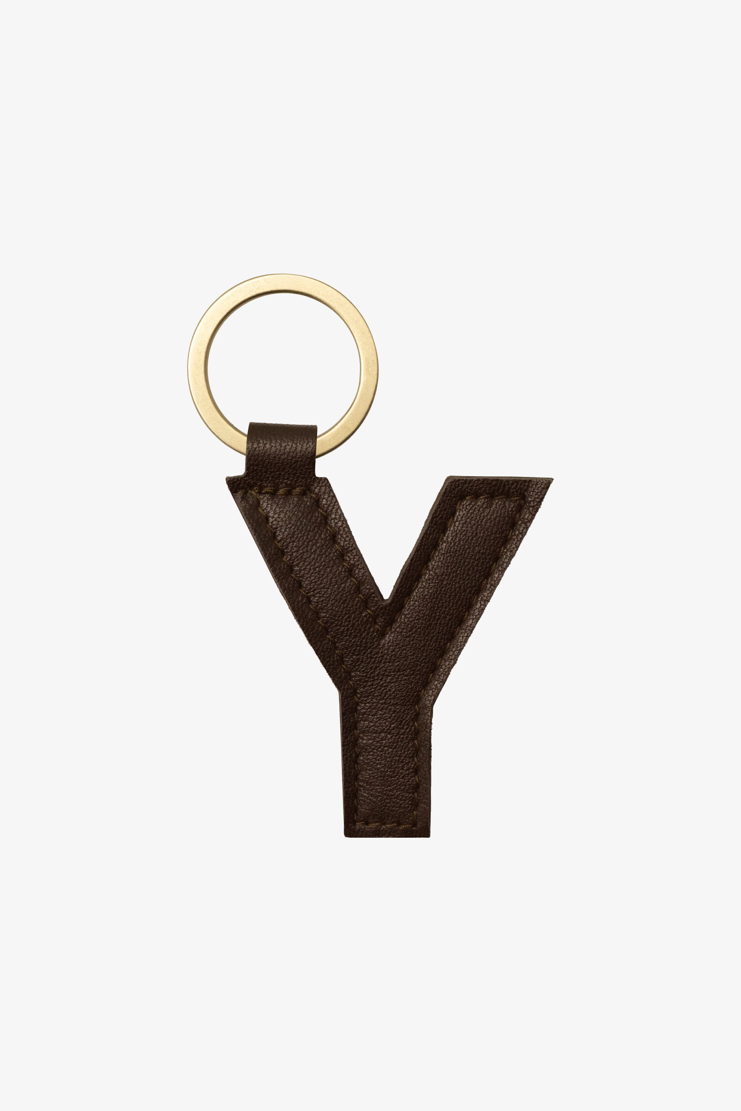 RLH520 - Leather Alphabet Keychain - Image 7