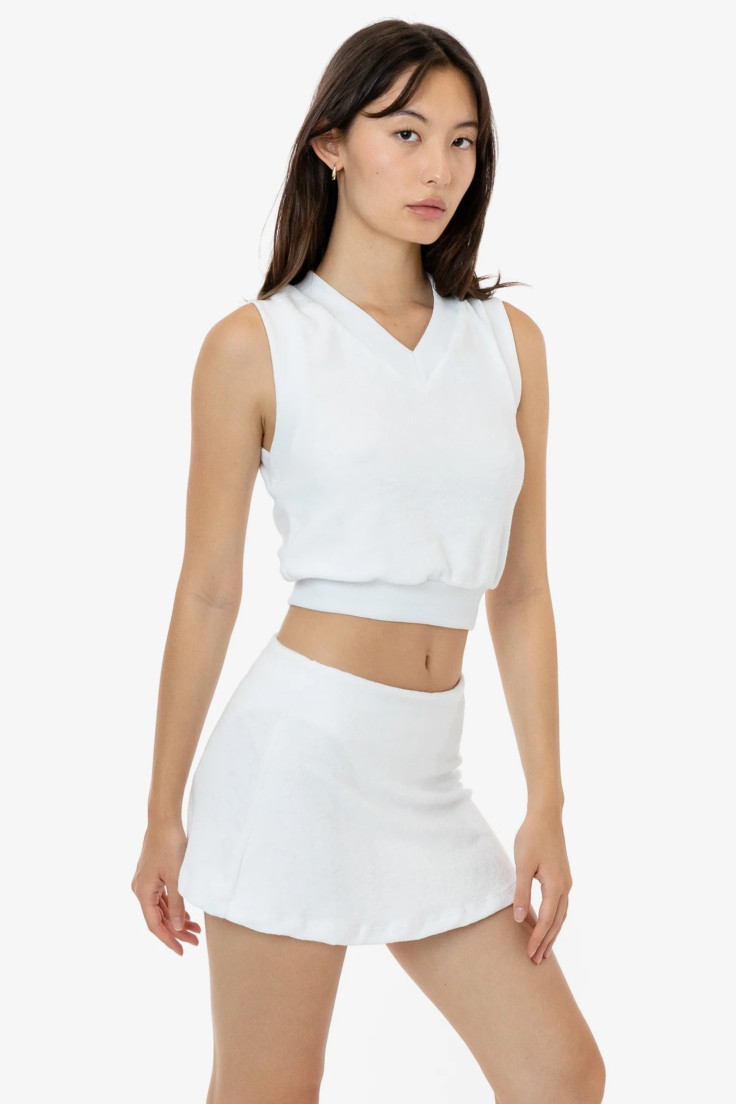 RLT357 - Loop Terry V-Neck Vest - Image 15