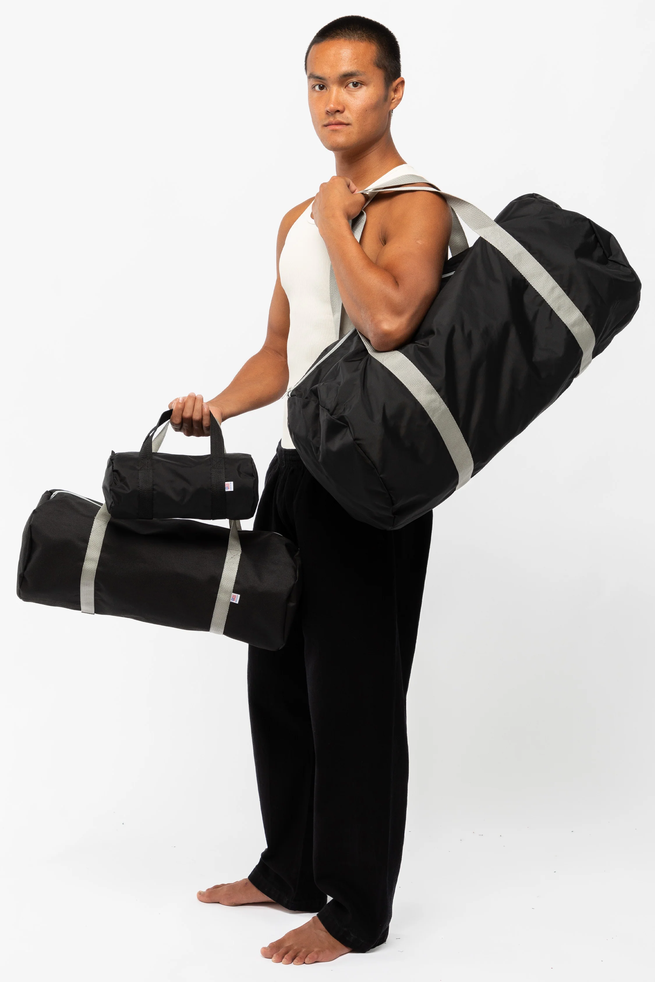 RNB540 - Nylon Pack Cloth Gym Bag - Image 26