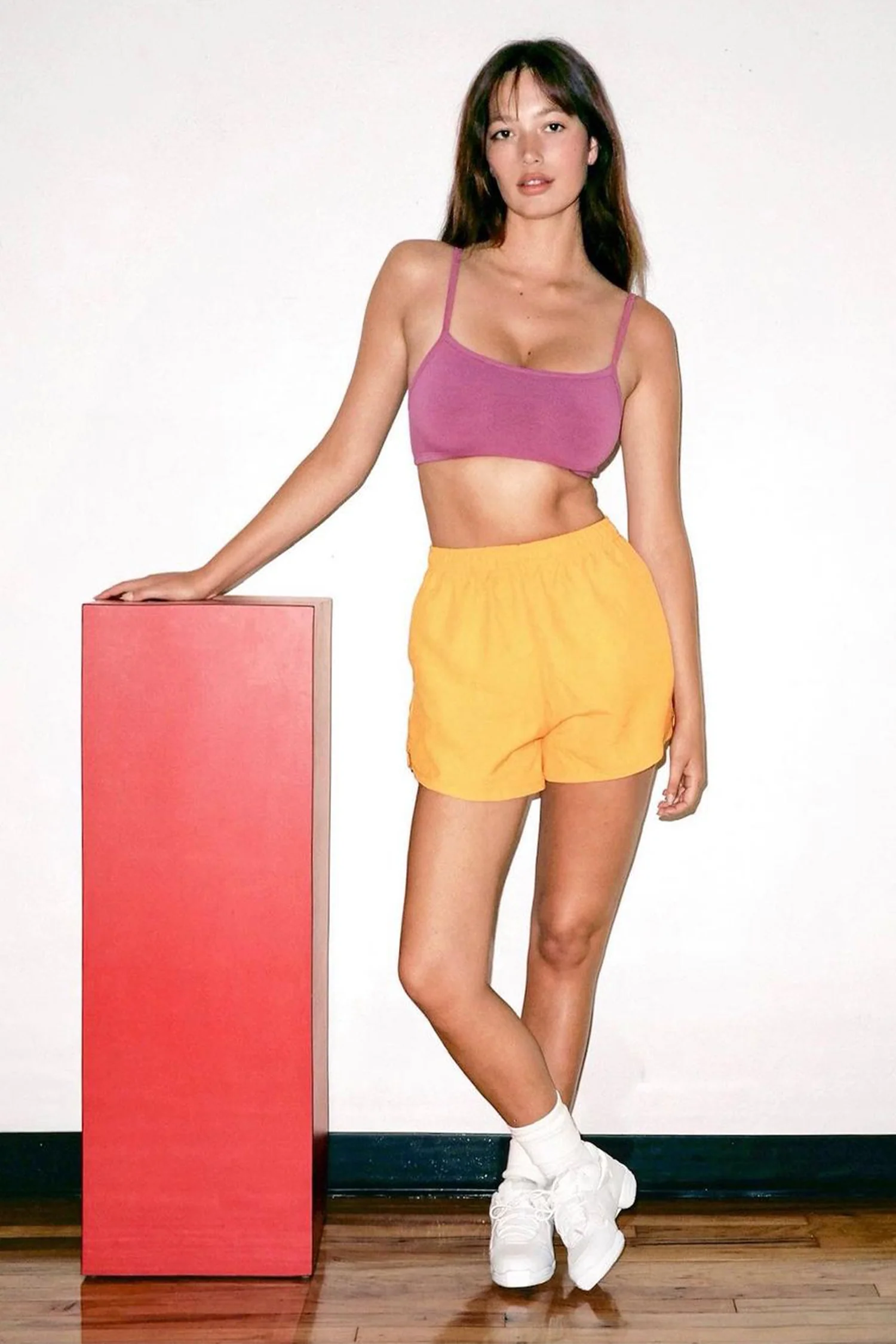RNF314 - Women's Nylon Track Shorts - Image 2