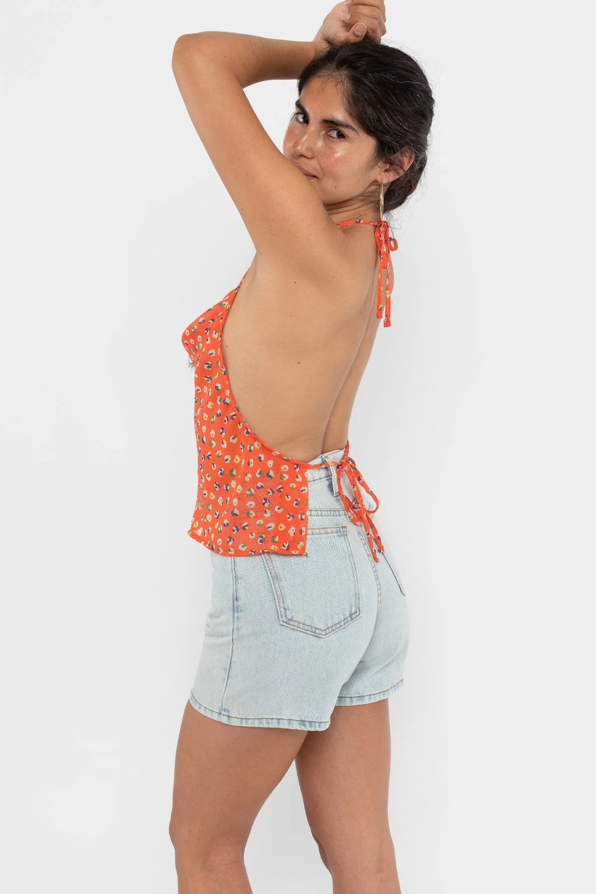 RPCH381 - Cowl Neck Halter Top - Image 16
