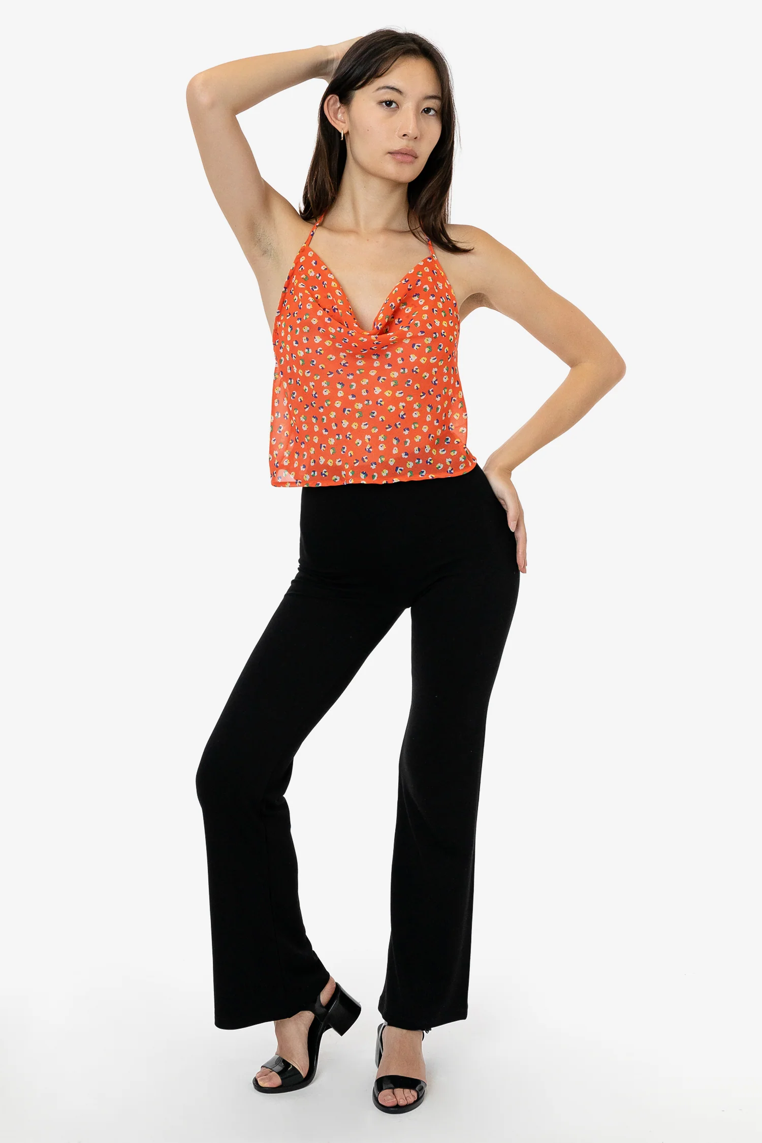 RPCH381 - Cowl Neck Halter Top - Image 6