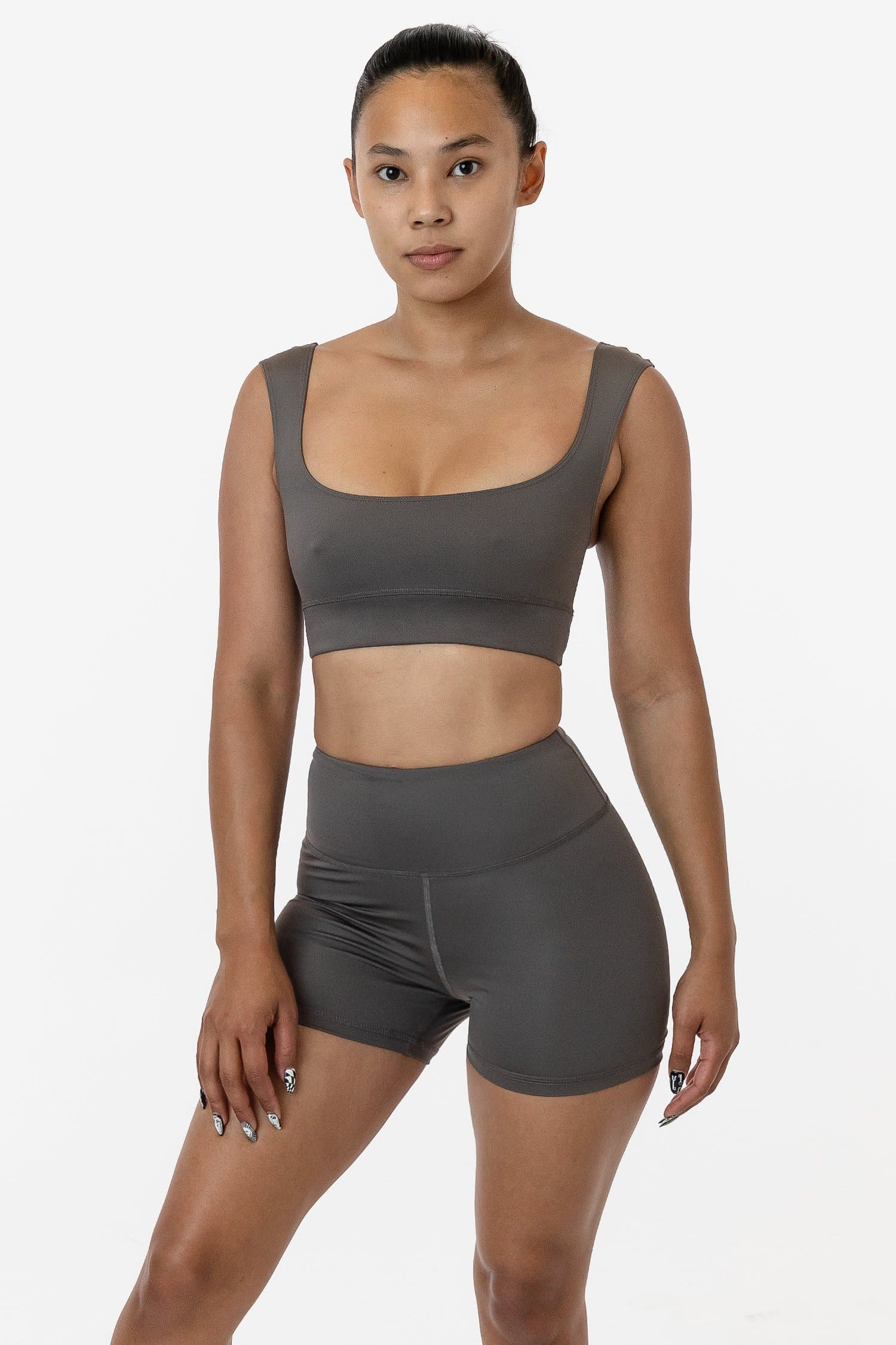 RPL055 - Poly Interlock Squareneck Sport Top - Image 9