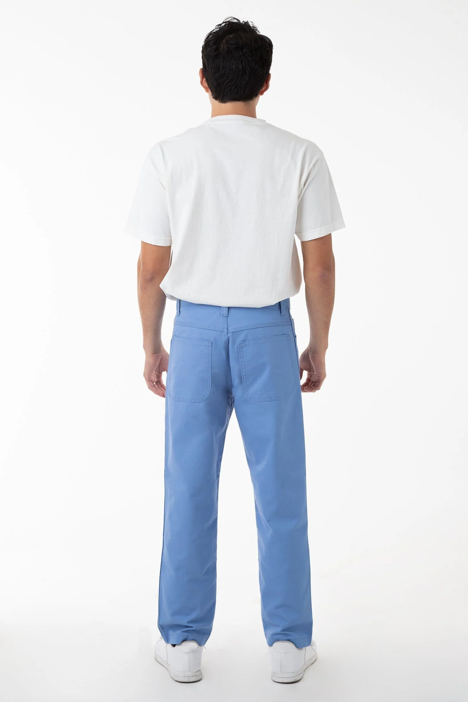 RTWL01 - Twill Work Pants Sky Blue - Image 4