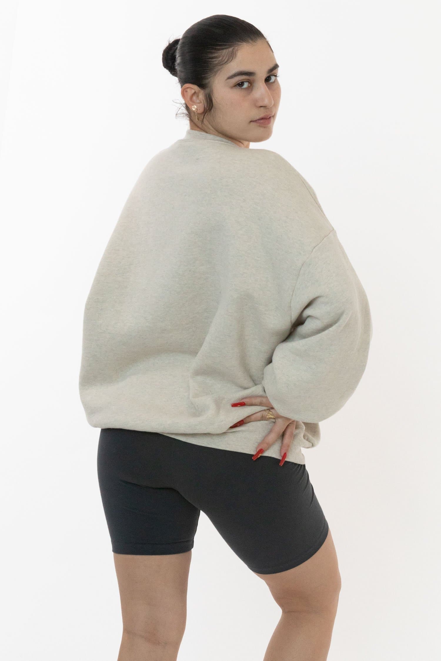 SF1047 - 12oz. Scour Fleece Wide Crewneck - Image 4