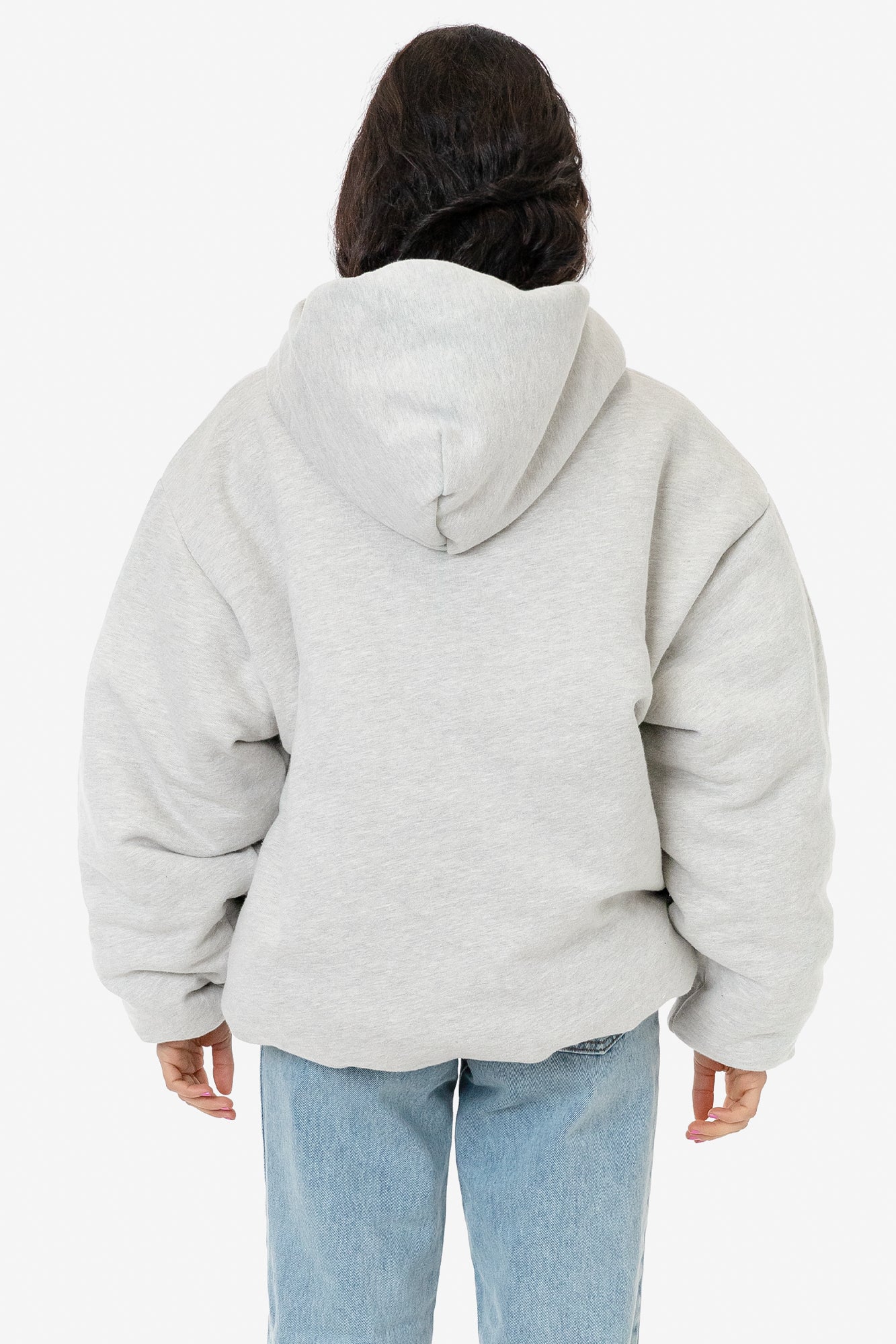 SF4249 - Scour Fleece Puffy Hoodie - Image 5