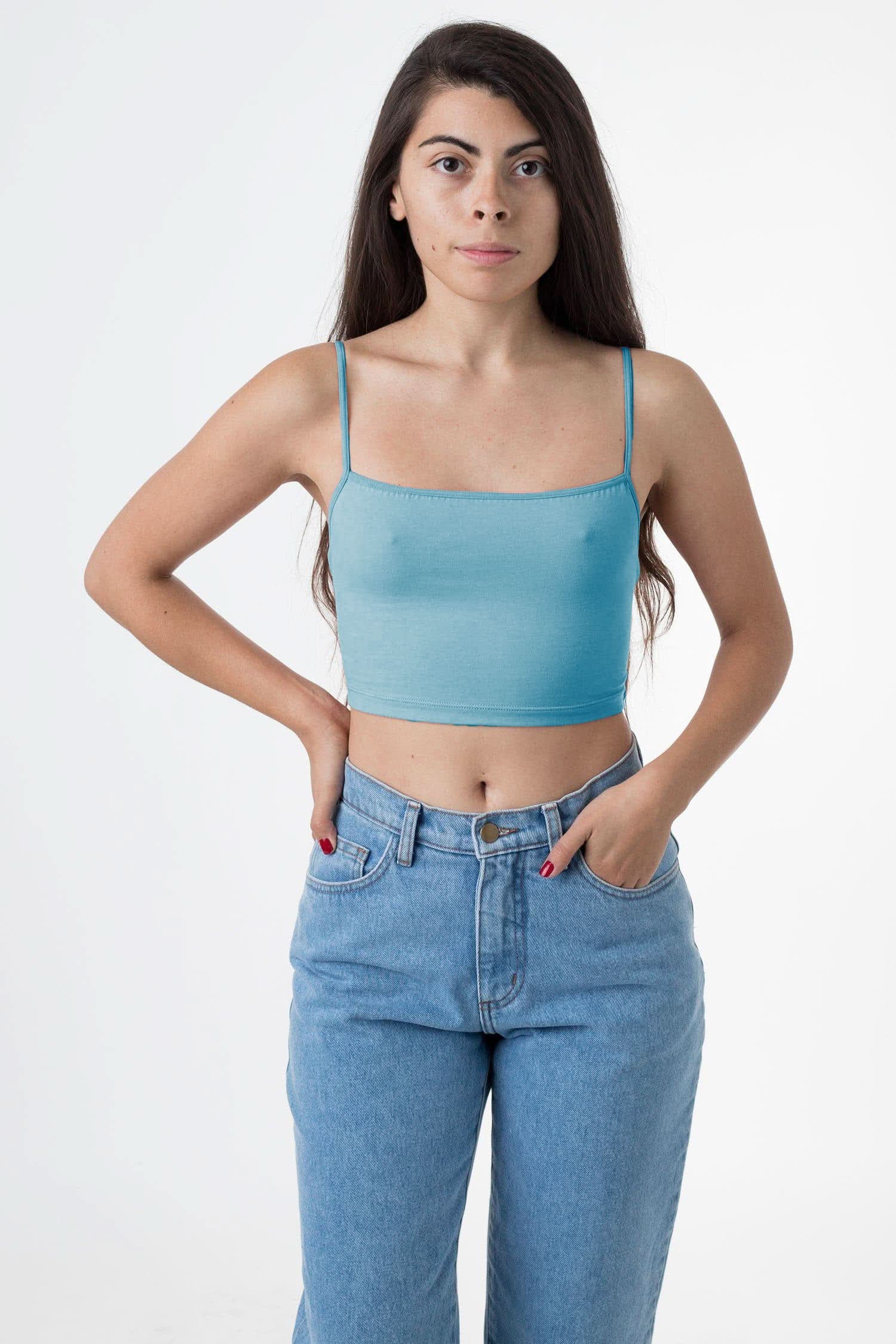 8396 - Spaghetti Crop Top - Image 26