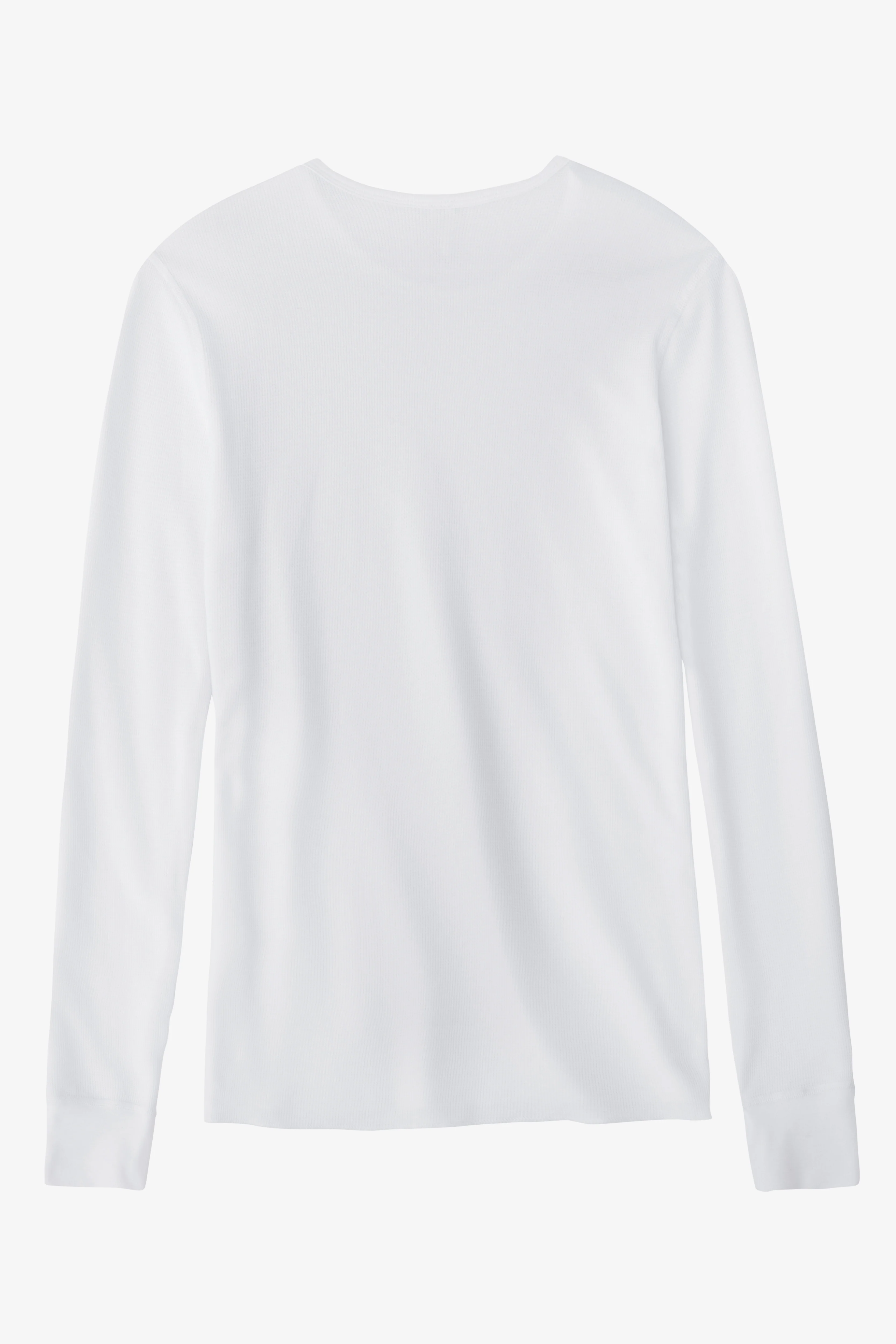 T407 - Poly-Cotton Thermal Long Sleeve Crewneck - Image 8