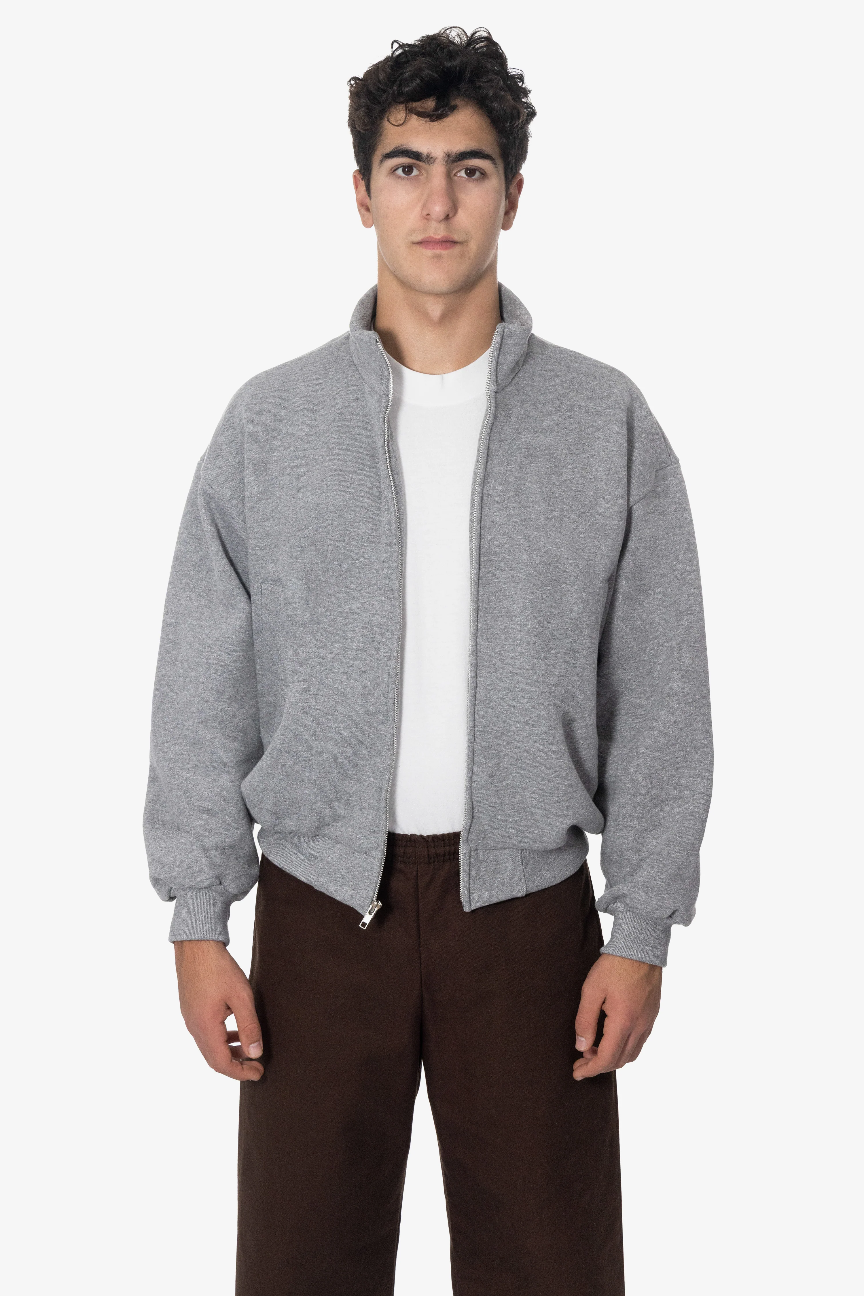 TRF455 - Track Fleece Zip-Up Jacket - Image 2