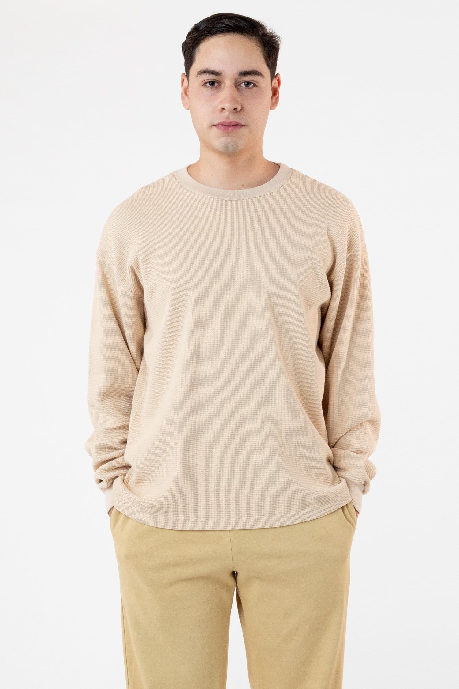 TX407GD - Long Sleeve Heavy Thermal Crew Neck - Image 3