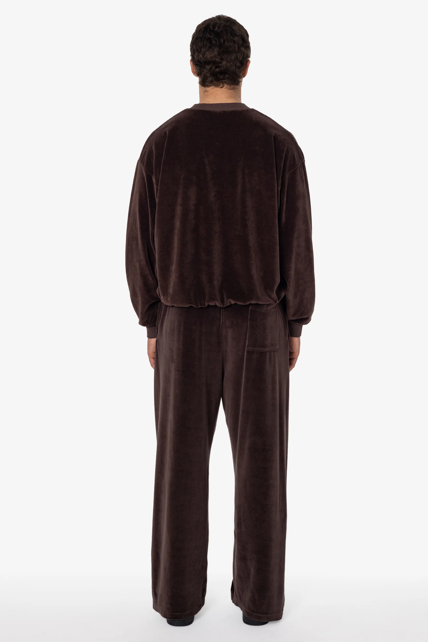 VLR56GD - Garment Dye Velour V-neck Sweatshirt - Image 18