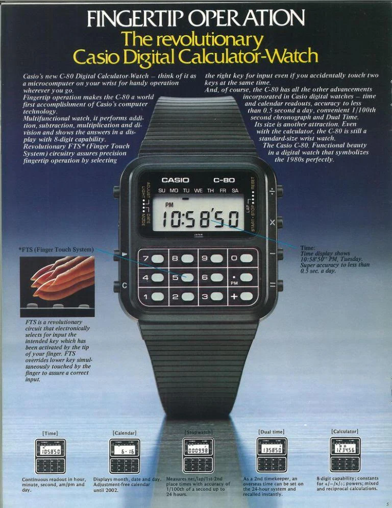 WCHD53WF - Casio Data Bank Quartz Watch - Image 4